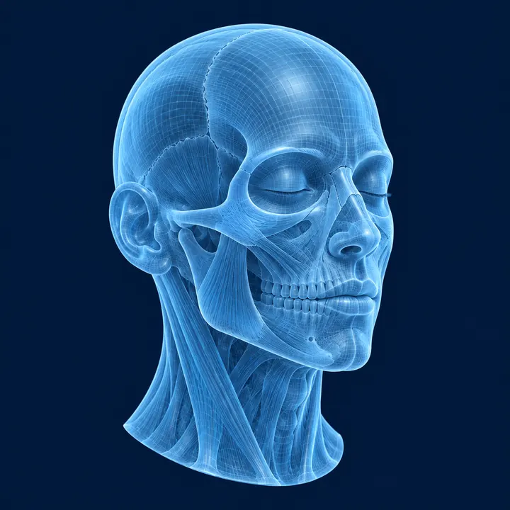 Modelo anatómico ilustrativo